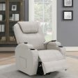 Sanger Upholstered Power Lift Recliner Chair with Massage Online Sale