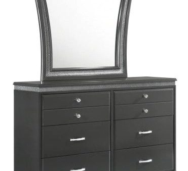 Frampton Gray Bedroom Dresser Mirror Online Sale