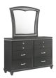 Frampton Gray Bedroom Dresser Mirror Online Sale