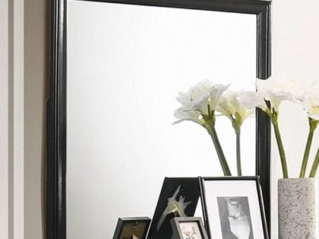 Amalia Black Dresser Mirror Supply