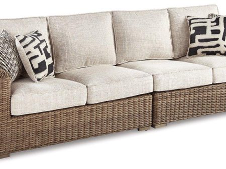 Beachcroft 2-Piece Outdoor Loveseat with Cushion Cheap