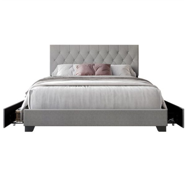 HH985 Platform Bed - Full, Queen, King Online Sale