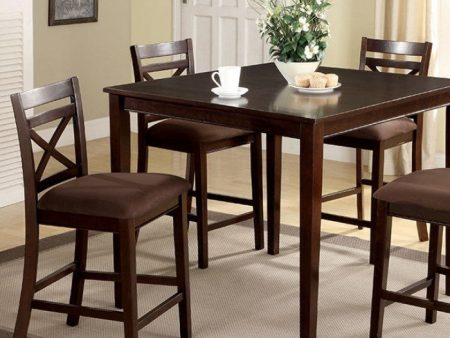 WESTON 5 PC. COUNTER HT. TABLE SET Fashion