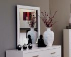 Jessica Rectangular Dresser Mirror White For Discount