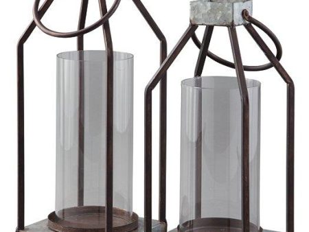 Diedrick Lantern (Set of 2) For Discount