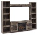 Derekson 4-Piece Entertainment Center with Electric Fireplace on Sale