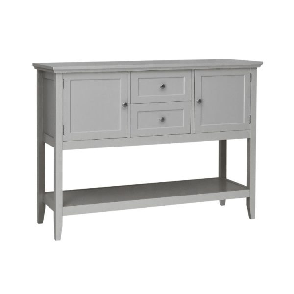 Wooden Sideboard Buffet Console Table with Drawers and Storage Cheap