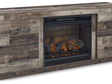 Derekson TV Stand with Electric Fireplace on Sale