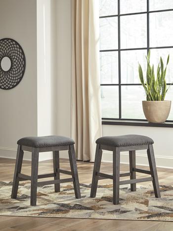 Caitbrook Counter Height Upholstered Bar Stool Supply