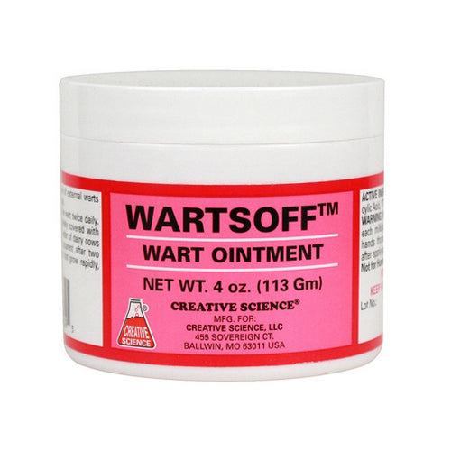 WartsOff Wart Ointment for Cattle, Horses, Goats and Dogs 4 Oz by Creative Science For Sale