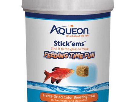 Stick ems Freeze Dried Color Boosting Treat 0.42 Oz by Aqueon Online now