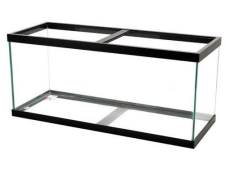 Standard Glass Rectangle Aquarium Black Silicone 75 Gallons   Black by Aqueon Online