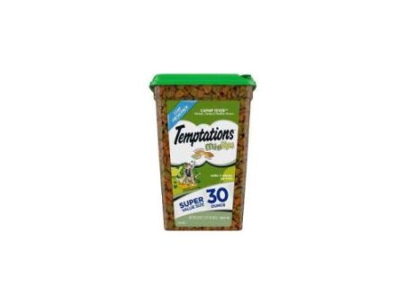 Whiskas Temptations Catnip Fever 30 Oz by Pedigree Discount