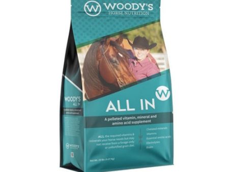 All In Horse Supplement Pellets 20 Lbs by Woodys Horse Nutrition Sale