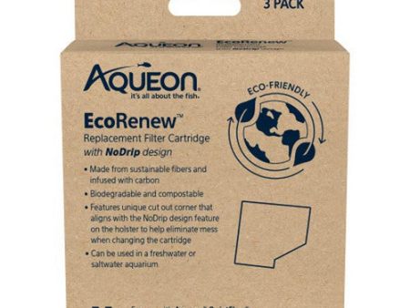 EcoRenew Filter Cartridges 3 Count   Medium by Aqueon Online